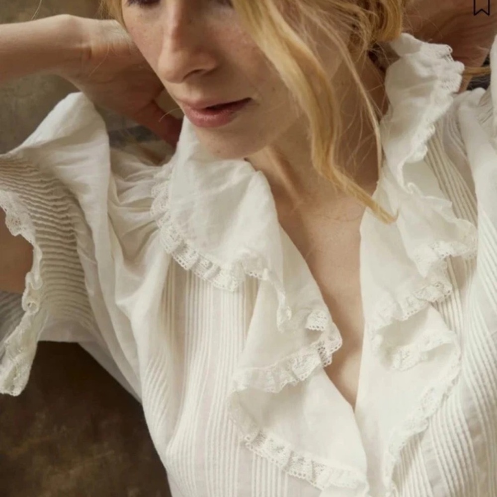 NWT Doen Henri Top Salt Size M - Picture 2 of 11